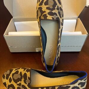 Rothy's “The Lounge Loafer” in Metallic Cat, Size 9